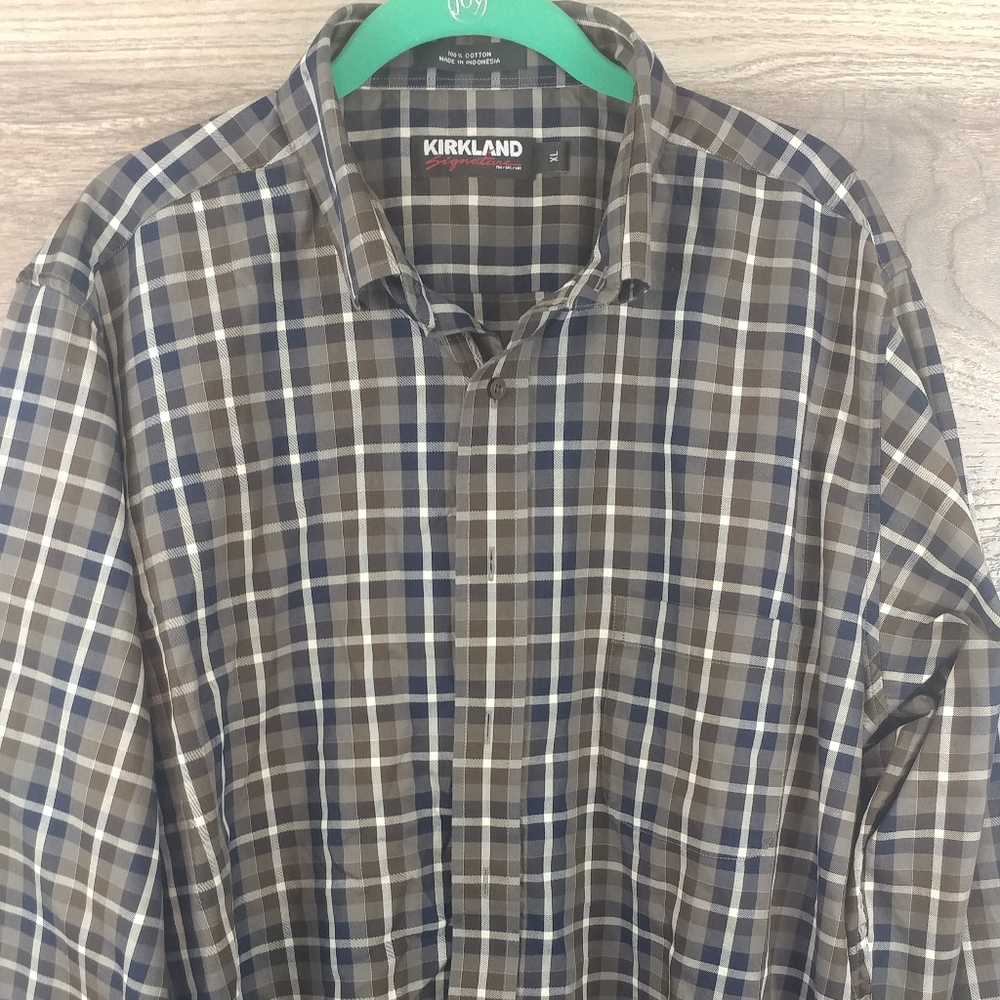 Kirkland Signature Mens XL Long Sleeve Casual